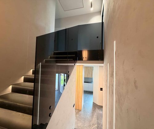 DWGlass – balustrada szklana przy schodach