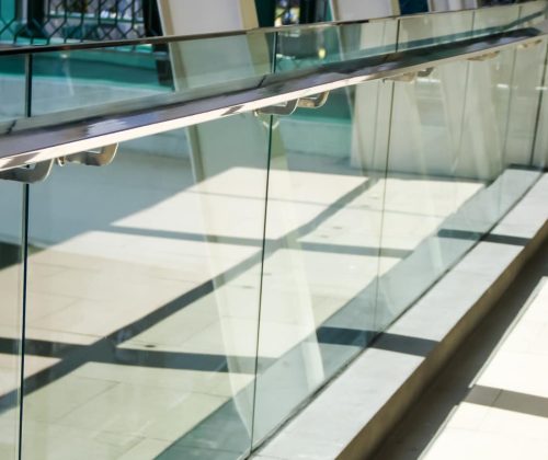 Balustrady szklane